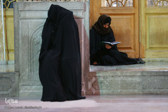 حرم کریمه اهل بیت در شب شهادت حضرت زهرا(س)