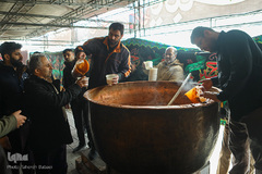 آیین سنتی «سمنوپزان» به مناسبت شهادت حضرت فاطمه زهرا(س)