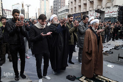 تجمع عزاداران فاطمی در میدان فاطمی