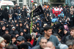 تجمع عزاداران فاطمی در میدان فاطمی