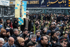 تجمع عزاداران فاطمی در میدان فاطمی