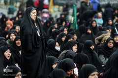 تجمع عزاداران فاطمی در میدان فاطمی