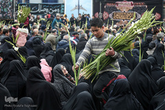 تجمع عزاداران فاطمی در میدان فاطمی