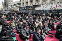 تجمع عزاداران فاطمی در میدان فاطمی