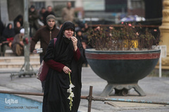 تجمع عزاداران فاطمی در میدان فاطمی