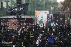 تجمع عزاداران فاطمی در میدان فاطمی