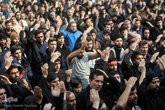 تجمع عزاداران فاطمی در میدان فاطمی