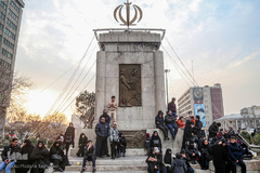 اجتماع عزاداران فاطمی در میدان امام خمینی (ره)