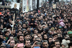 اجتماع عزاداران فاطمی در میدان امام خمینی (ره)