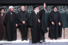 عزاداری شام شهادت حضرت فاطمه زهرا (س) در حسینیه امام خمینی(ره)