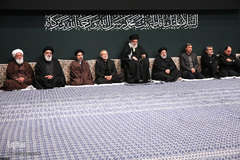 عزاداری شام شهادت حضرت فاطمه زهرا (س) در حسینیه امام خمینی(ره)