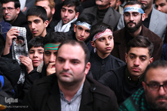 عزاداری شام شهادت حضرت فاطمه زهرا (س) در حسینیه امام خمینی(ره)