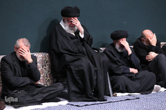 عزاداری شام شهادت حضرت فاطمه زهرا (س) در حسینیه امام خمینی(ره)