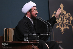 عزاداری شام شهادت حضرت فاطمه زهرا (س) در حسینیه امام خمینی(ره)