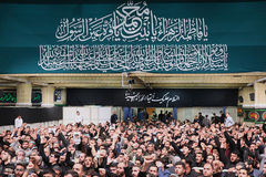 عزاداری شام شهادت حضرت فاطمه زهرا (س) در حسینیه امام خمینی(ره)