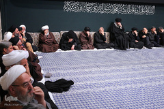عزاداری شام شهادت حضرت فاطمه زهرا (س) در حسینیه امام خمینی(ره)