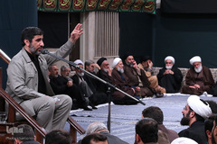 عزاداری شام شهادت حضرت فاطمه زهرا (س) در حسینیه امام خمینی(ره)