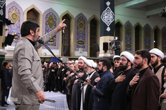 عزاداری شام شهادت حضرت فاطمه زهرا (س) در حسینیه امام خمینی(ره)