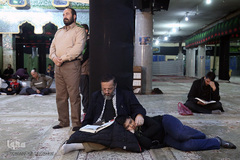 محفل انس با قرآن کاروان قرآنی انقلاب بر سر مزار سپهبد شهید قاسم سلیمانی