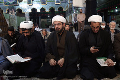 محفل انس با قرآن کاروان قرآنی انقلاب بر سر مزار سپهبد شهید قاسم سلیمانی