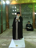 حضور رهبر انقلاب در مرقد مطهر امام خمینی(ره) و گلزار شهدا