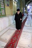 حضور رهبر انقلاب در مرقد مطهر امام خمینی(ره) و گلزار شهدا