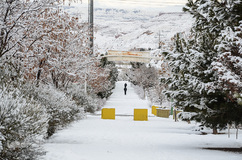 چهره برفی تبریز