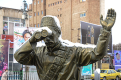 چهره برفی تبریز