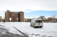 چهره برفی تبریز