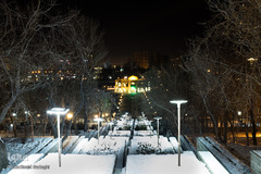 چهره برفی تبریز