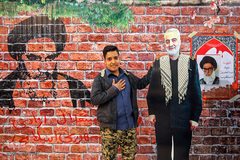 عکس يادگاری با سردار دل‌ها