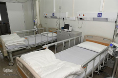 تکمیل شدن بیمارستان هزار تختخوابی چین