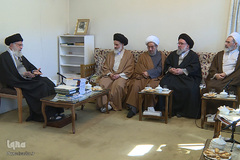 دیدار اعضای شورای‌عالی حوزه‌های علمیه با رهبر انقلاب