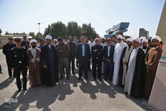 محفل انس با قرآن کاروان قرآنی انقلاب در شهرستان جاسک