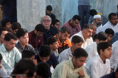 محفل انس با قرآن کاروان قرآنی انقلاب در مسجد جامع اهل سنت جاسک