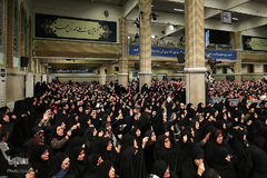 دیدار هزاران نفر از اقشار مختلف مردم با رهبر انقلاب