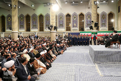 دیدار هزاران نفر از اقشار مختلف مردم با رهبر انقلاب