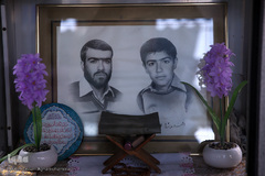 مراسم عطرافشانی و گلباران مزار مطهر شهدای بهشت زهرا(س) تهران