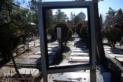 مراسم عطرافشانی و گلباران مزار مطهر شهدای بهشت زهرا(س) تهران