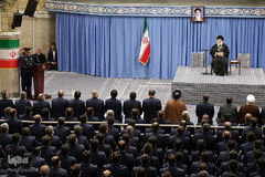 دیدار فرماندهان و کارکنان نیروی هوایی ارتش با فرمانده کل قوا