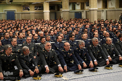دیدار فرماندهان و کارکنان نیروی هوایی ارتش با فرمانده کل قوا