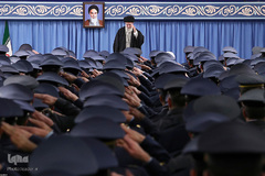 دیدار فرماندهان و کارکنان نیروی هوایی ارتش با فرمانده کل قوا