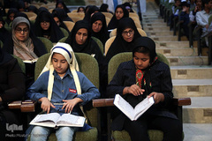 محفل انس با قرآن کاروان قرآنی انقلاب در دانشگاه دریانوردی وعلوم دریایی چابهار