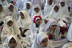 محفل انس با قرآن کاروان قرآنی انقلاب در منطقه سوم‌ نیروی دریایی ارتش