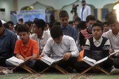 محفل انس با قرآن کاروان قرآنی انقلاب در منطقه سوم‌ نیروی دریایی ارتش