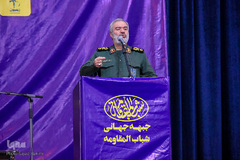 مراسم چهلمین روز شهادت سرداران مقاومت در قم