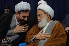 مراسم چهلمین روز شهادت سرداران مقاومت در قم