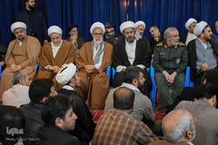 مراسم چهلمین روز شهادت سرداران مقاومت در قم