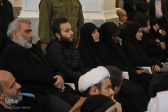 مراسم چهلمین روز شهادت سرداران مقاومت در قم