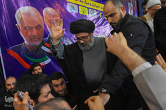 مراسم چهلمین روز شهادت سرداران مقاومت در قم